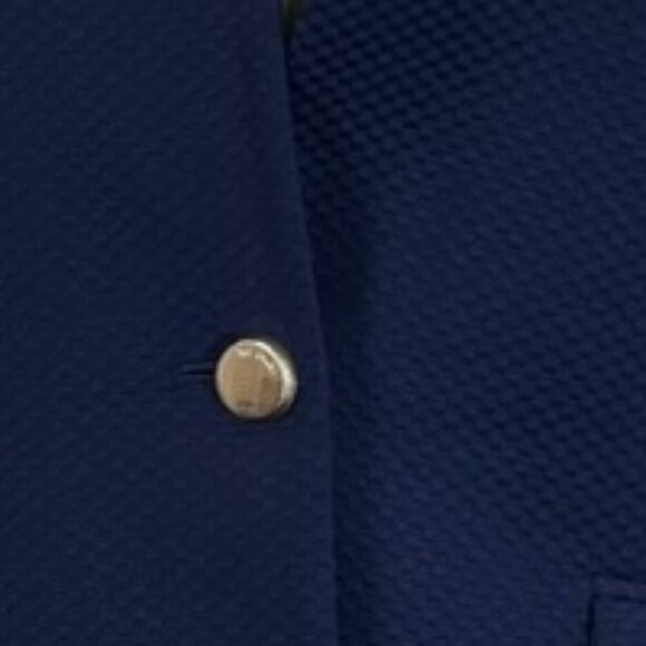 Ted Baker ILLIJ Textured Jacket Cobalt Blue sz 3 - Picture 5 of 8